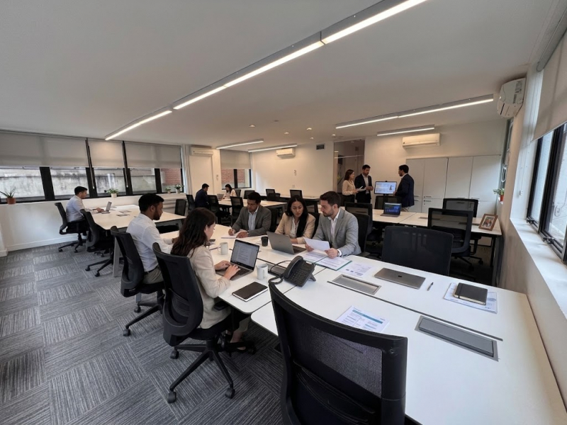 Sala 803 com janela
