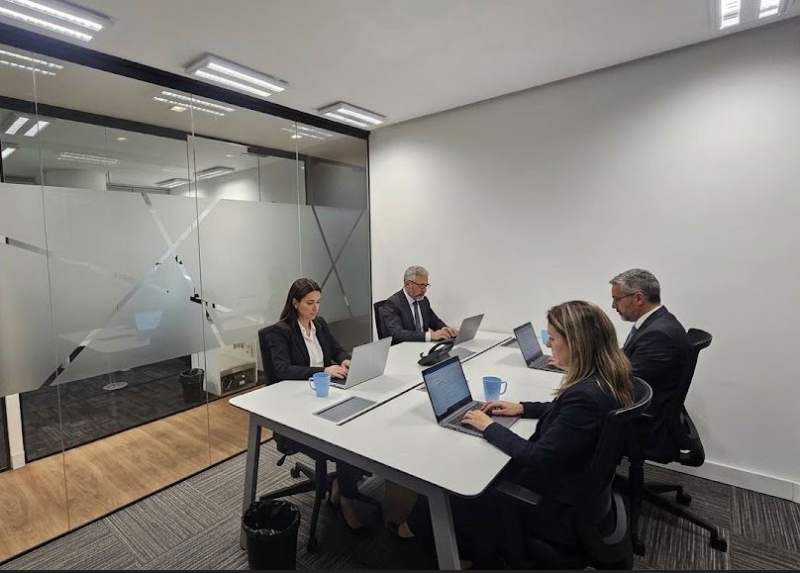 Sala 114 Visão interna