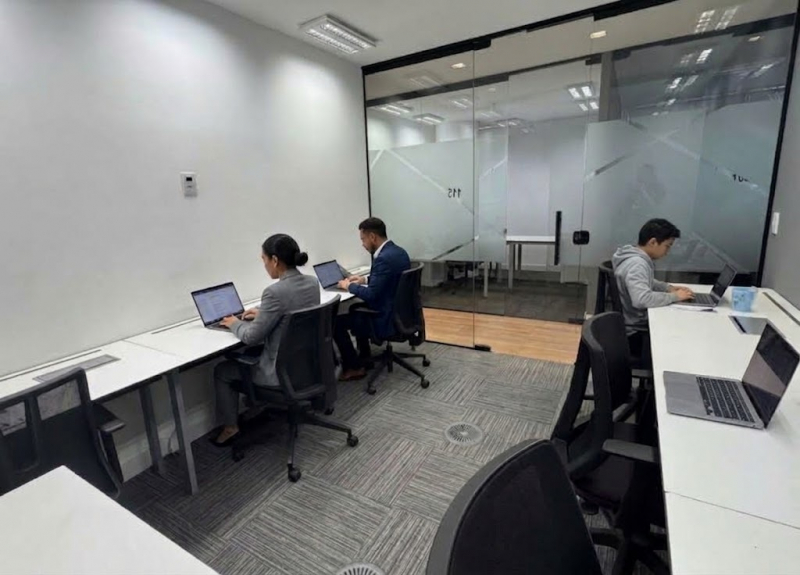 Sala 115 Visão interna