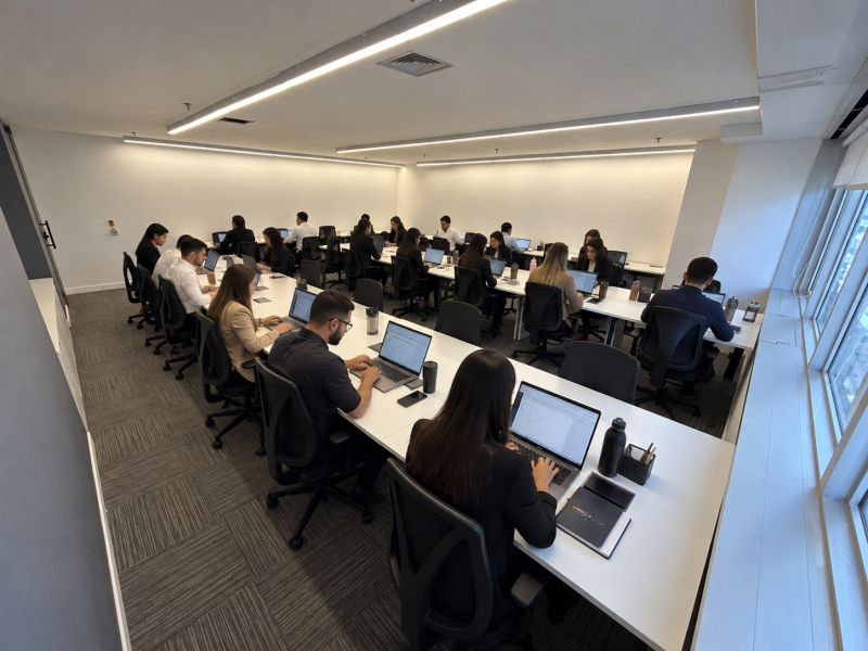 Foto de la sala Oficina privada para 34 puestos en Centro, Rio de Janeiro (1/5)