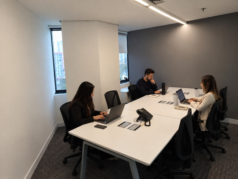 Foto da sala Escritório privativo para 6 posições em Água Branca, São Paulo (1/5)